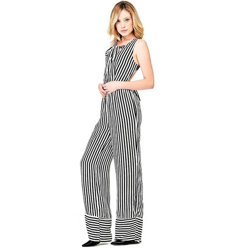 Guess tuta righe bianco e - righe,
